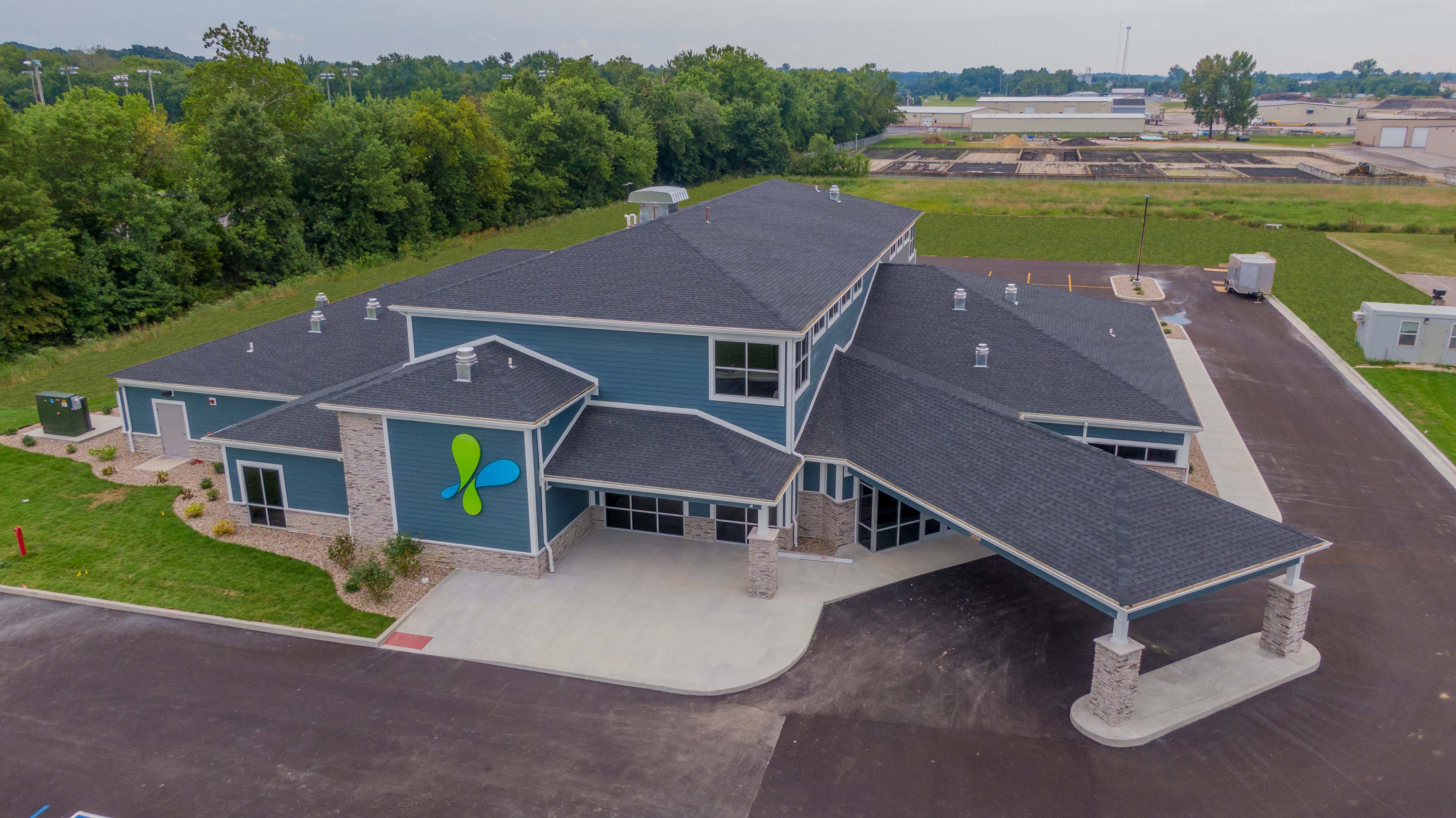 Aerial View of health office